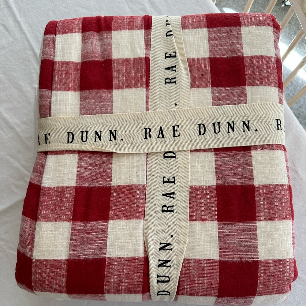 Rae Dunn MERRY Sherpa Throw Blanket & Stocking
